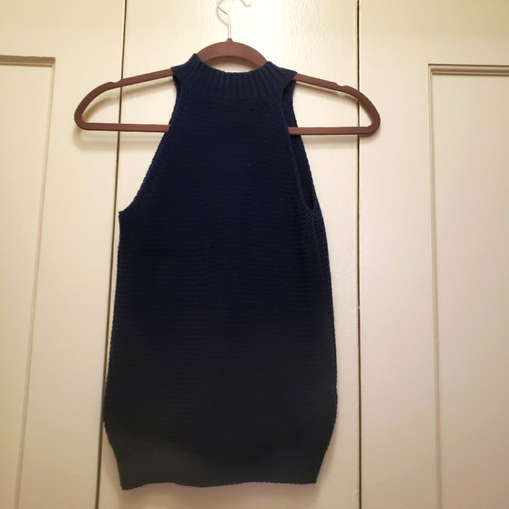 Loft Halter High Neck Sleeveless Vest